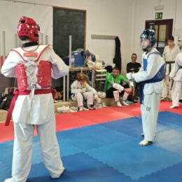 Clase de Taekwondo en Sants